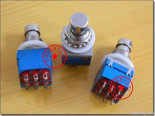 3PDT stomp/foot ture bypas switches 9 pin