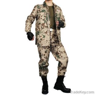 German desert spotted suit Camouflage combat uniform