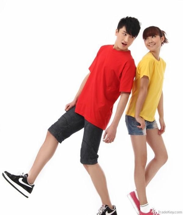 Free shipping (20pcs/lot) 100% cotton casual T shirt with high quality