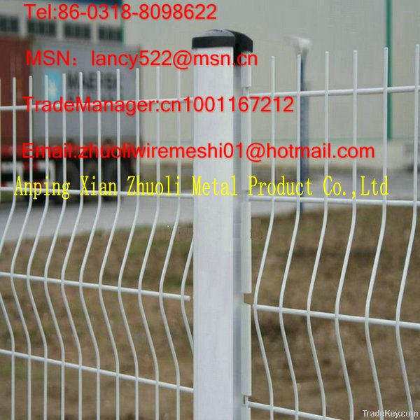 PVC coated low carbon steel wire garden fence