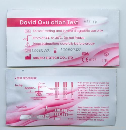 David Ovulation test trips