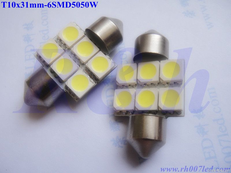 Festoon led bulbs for car(31mm)