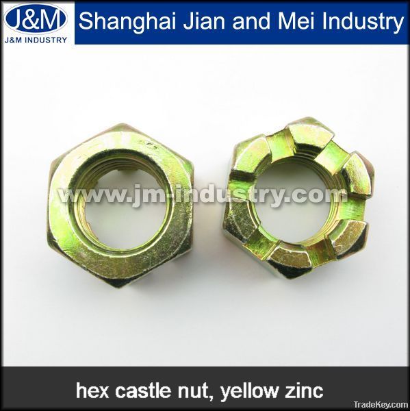 Hexagon Slotted and Castle Nut