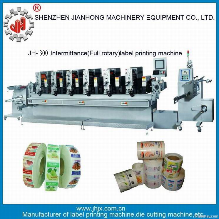JH-300 adhesive Label letterpress made in China