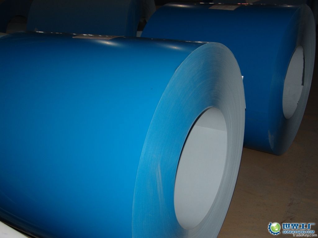 PPGI, ppgi coils, PRE PAINTED GALVANIZED STEEL COILS