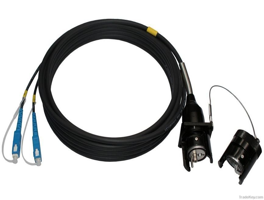 offer tactical fiber optic cable connector--A type