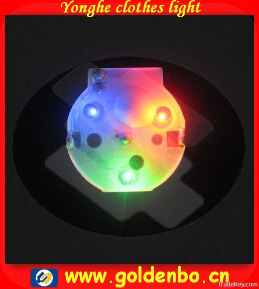 Colourful decoration flash LED cloth light accessories