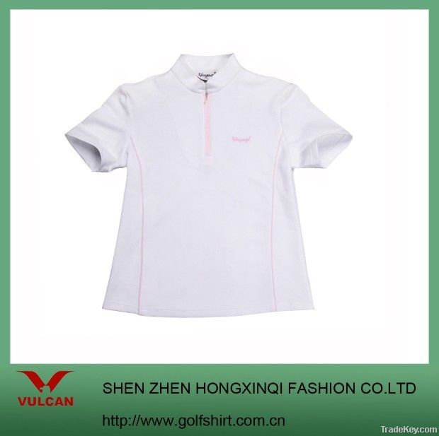 White Women's Fashion Sports  shirt