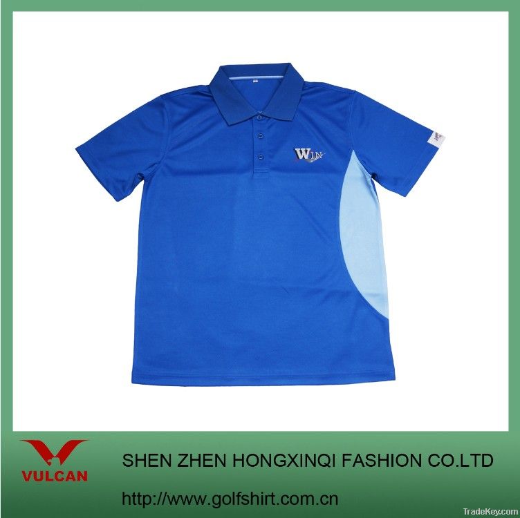 Slim Fit Cool Pass dry fit men golf shirt