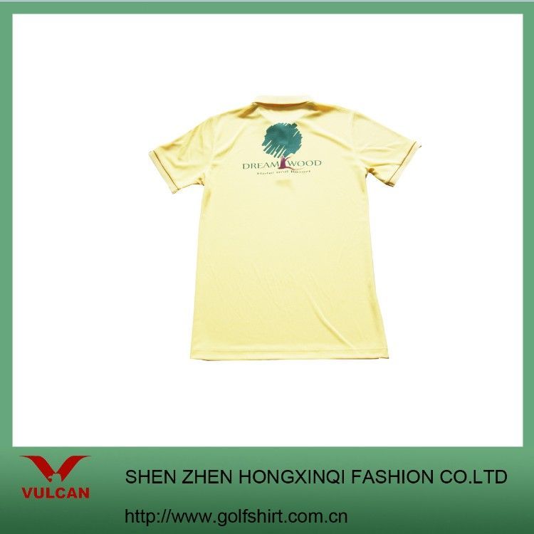 Plain Men Golf T shirt with Printings