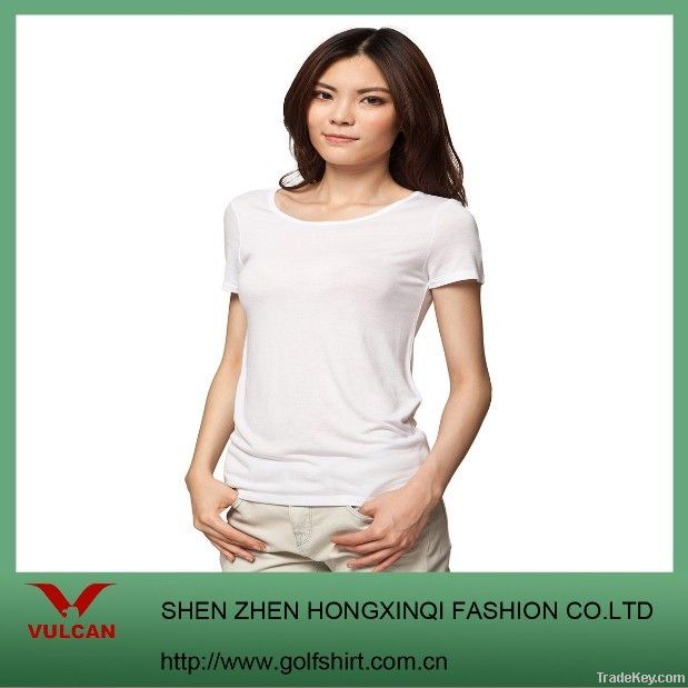 Ladies slim fit Round Neck t-shirt