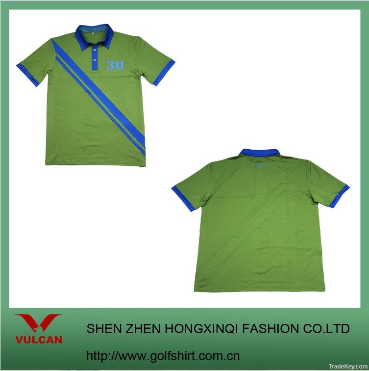 Brand Bamboo fiber Men Golf Shirts