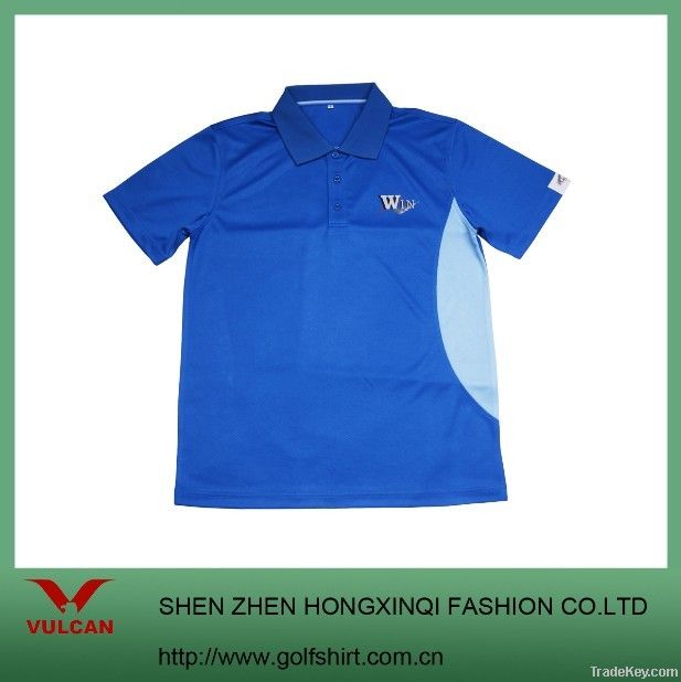 Hot selling Blue Dryfit T shirt custom