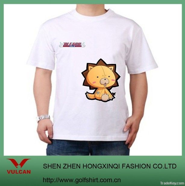 Promotional t shirt with cartoon design