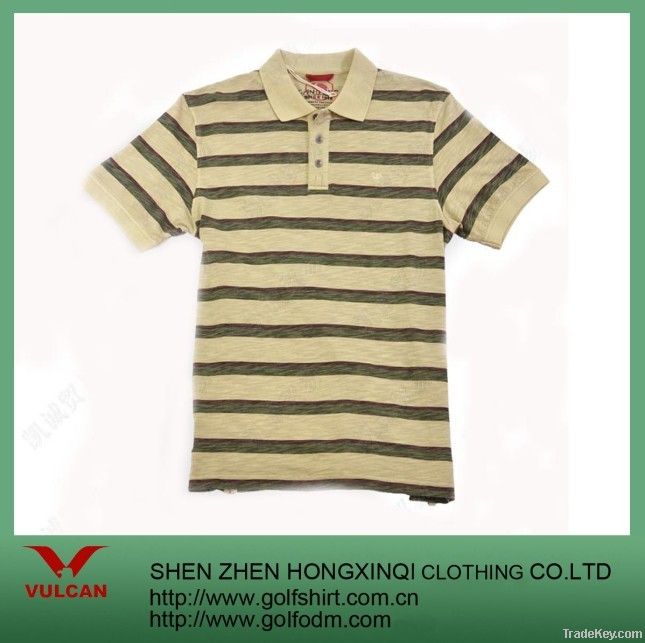 Newest men's striped fashion T shirt