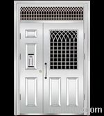 stainless steel door