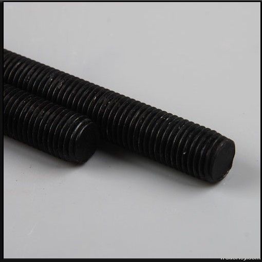 black threaded rod