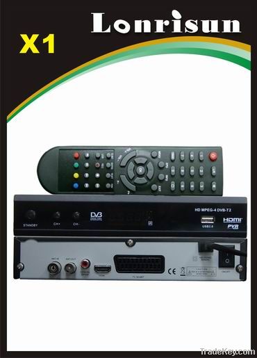 Digital hd satellite receiver sat box for dvb-t2