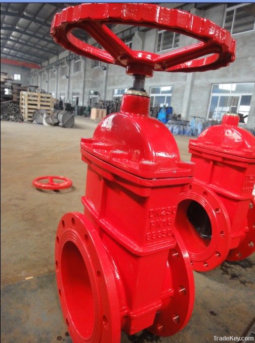 Non-rising stem gate valve