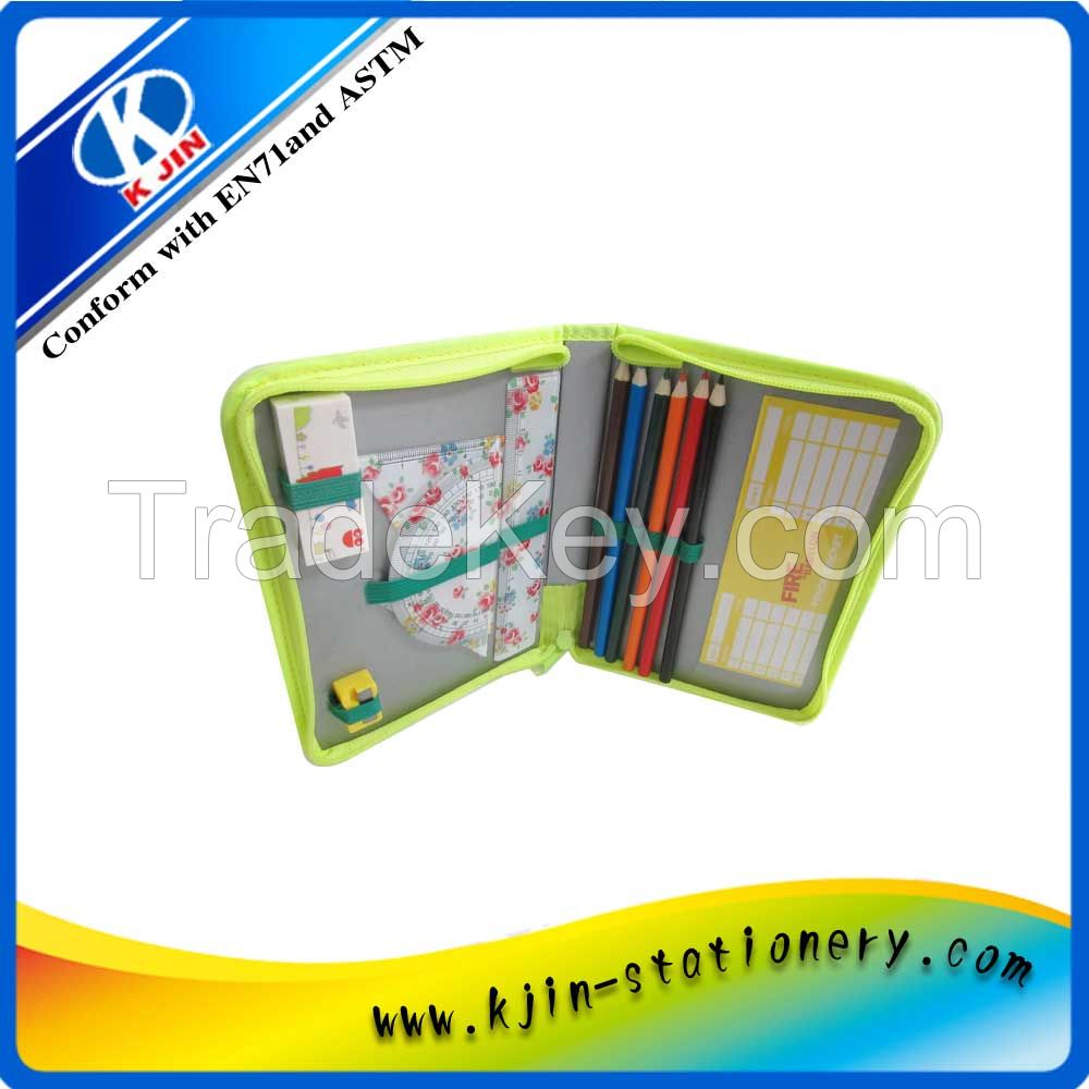 Portable 600D nylon zipper stationery painting suit