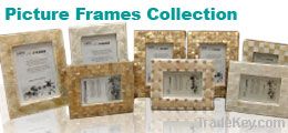 Picture Frames Inlayed with Shells