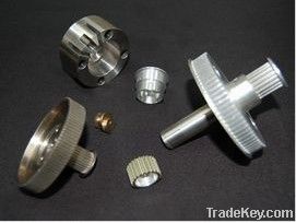 Machined  aluminum metal parts