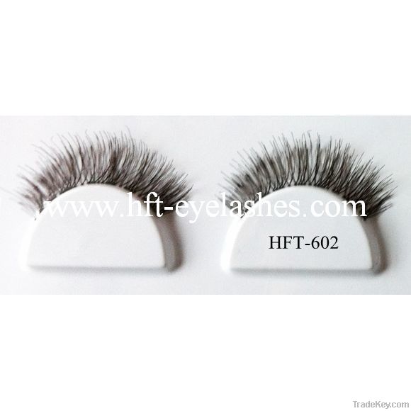 human hair eyelash