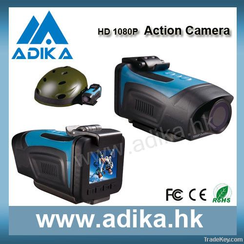 New Arrival 1080p HD Waterproof Sport Camera with Wide View Angle