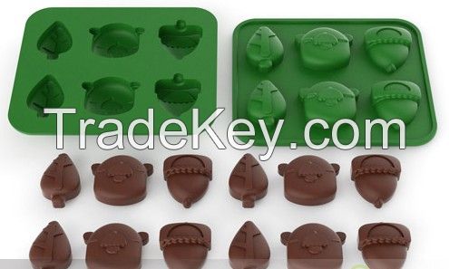 Silicone cake mould