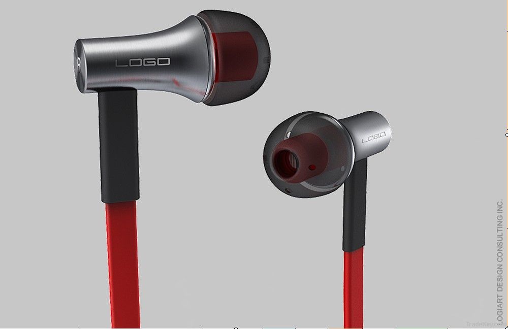 Fashional & Profesional earphone with Mic for iphone Language Option