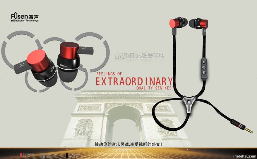 F-ML06-M Top-gradel & fassional earphone with Mic