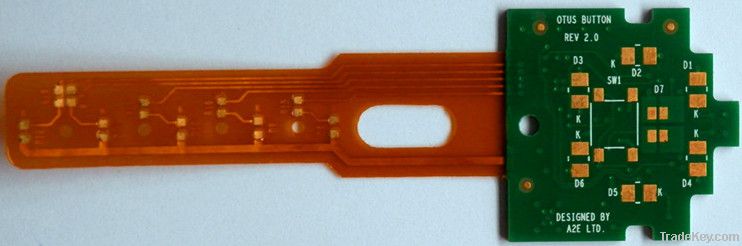 Flexible and Rigid PCB- Obverse Side