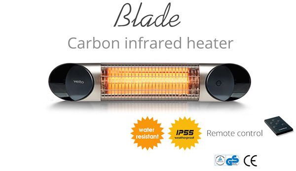 Veito Blade Mini Carbon Infrared Heater