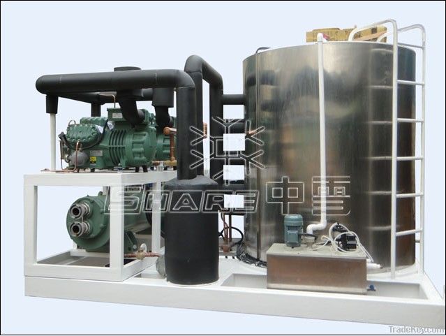 China industrial 10 tons  Flake ice machine for fishin