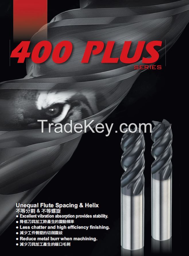 Carbide endmill - 400Plus Series