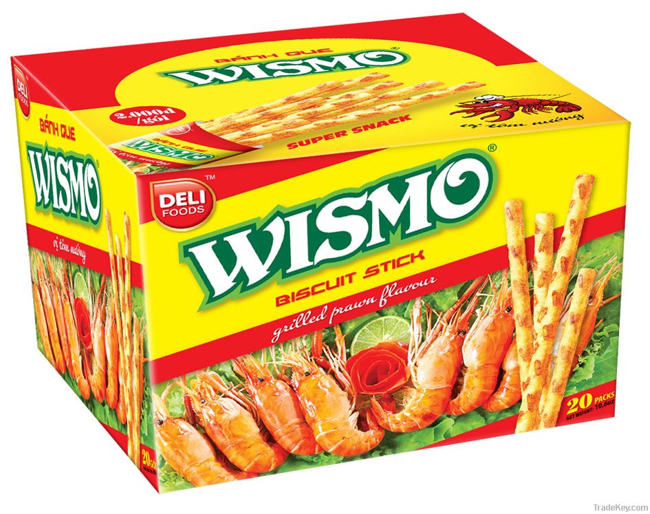 Wismo Grilled Prawn Biscuit Sticks