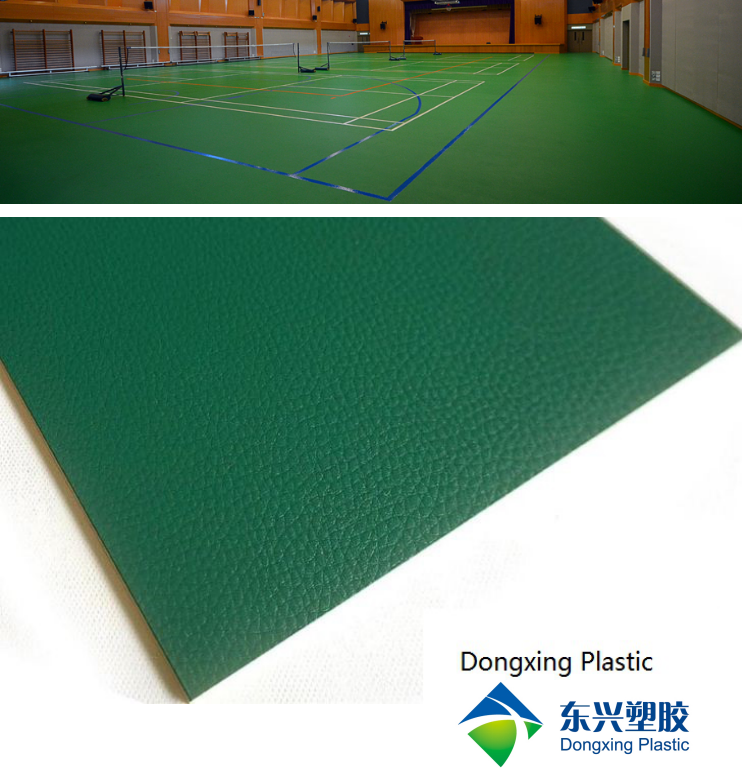 Indoor Synthetic Basketball Court Flooring