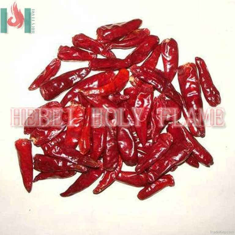 whole red dried chilli