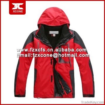 Men's windbreaker with hoody/High quality jacket/winter jacket