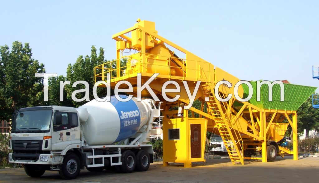 Stationary and Mobile concrete Mixing Plant