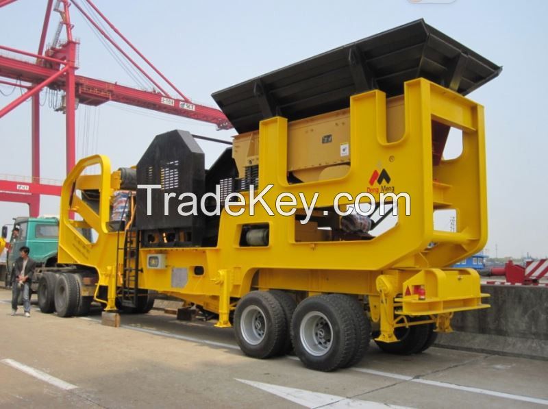 New design tracked mobile impact plant for sale