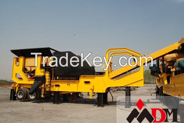 High Capacity Mobile Crusher/Mobile Crusher Machine