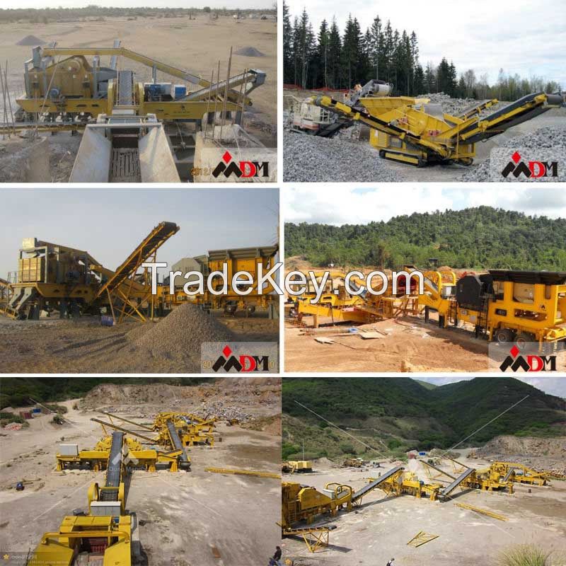 best mobile stone crusher with transporter