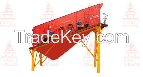 sand production line horizontal vibrating screen 3 Layers YK1860 china vibrating screen