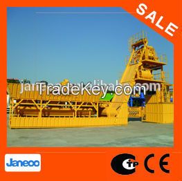 HZS50D New Condition concrete batch plant for sale, Foundation Free Concrete Mixing Plant