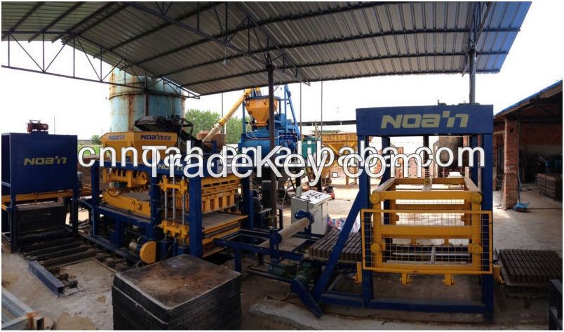 concrete block making machine