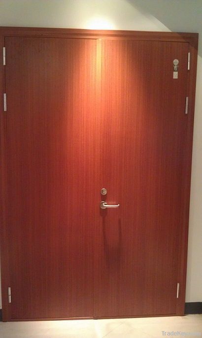 Wooden  Steel Fireproof Door