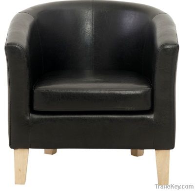 Leather Tub Dining Chair