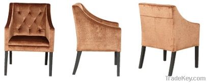 Fabric Dining Chair Lounge Chair Arm Chair