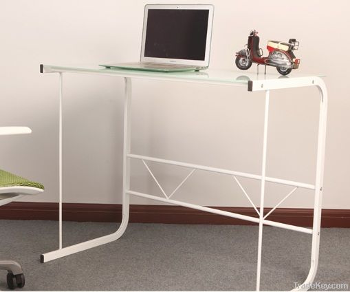 Glass Top Computer Desk Computer Table